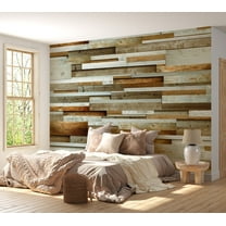 Tiptophomedecor Background & Patterns Wallpaper Wall Mural - Wooden Order