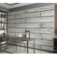 thumbnail image 1 of Tiptophomedecor Background & Patterns Wallpaper Wall Mural - Wooden Weave, 1 of 7