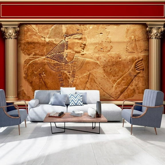 Tiptophomedecor Cityscape Wallpaper Wall Mural - Egyptian Walls