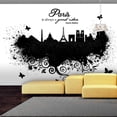 thumbnail image 1 of Tiptophomedecor Cityscape Wallpaper Wall Mural - Paris Is Always A Good Idea, 1 of 4