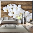 thumbnail image 1 of Tiptophomedecor Floral Wallpaper Wall Mural - Delicacy On Wood, 1 of 4