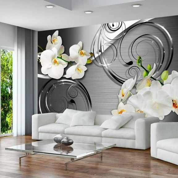 Tiptophomedecor Floral Wallpaper Wall Mural - Expectation