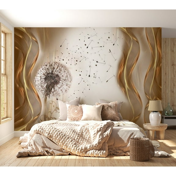 Tiptophomedecor Floral Wallpaper Wall Mural - Fleeting Moments