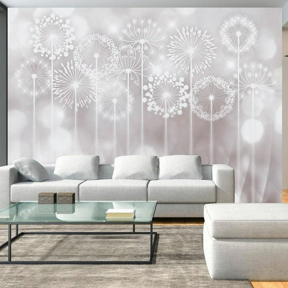 Tiptophomedecor Floral Wallpaper Wall Mural - Garden From Dream