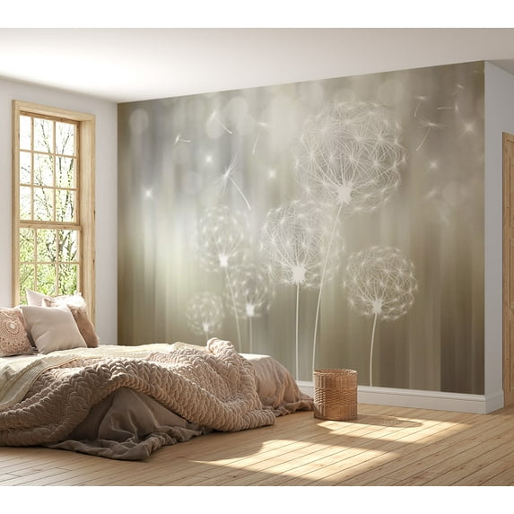 Tiptophomedecor Floral Wallpaper Wall Mural - Gift Of The Sun