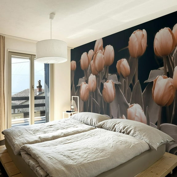 Tiptophomedecor Floral Wallpaper Wall Mural - Ladies Among The Flowers