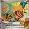 thumbnail image 1 of Tiptophomedecor Floral Wallpaper Wall Mural - Leaves Collage, 1 of 4