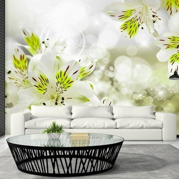 Tiptophomedecor Floral Wallpaper Wall Mural - Southern Princess