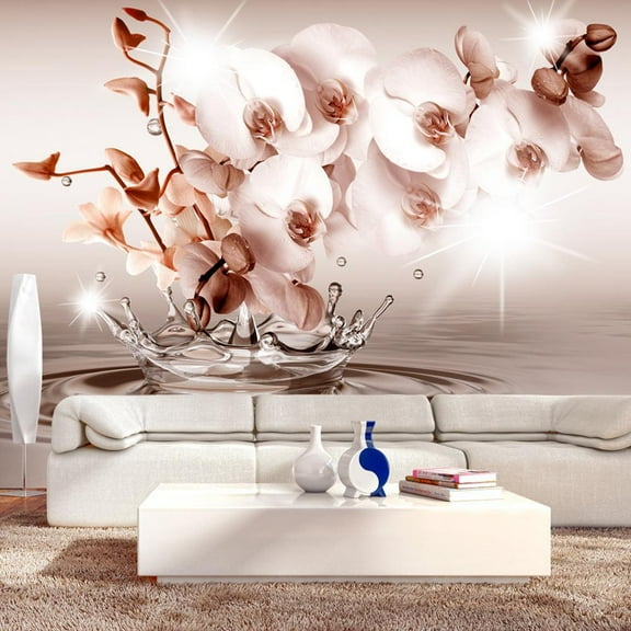 Tiptophomedecor Floral Wallpaper Wall Mural - Touch Of Tenderness