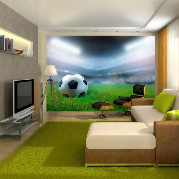 Tiptophomedecor Football Wallpaper Wall Mural - World Championship
