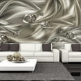thumbnail image 1 of Tiptophomedecor Glam Wallpaper Wall Mural - Silk Touch, 1 of 4