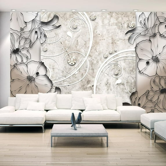 Tiptophomedecor Glam Wallpaper Wall Mural - Summer Memories