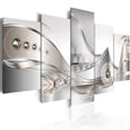 thumbnail image 1 of Tiptophomedecor Glamour Canvas Wall Art - Crystalline Depth - Stretched & Framed Ready To Hang Art, 1 of 4
