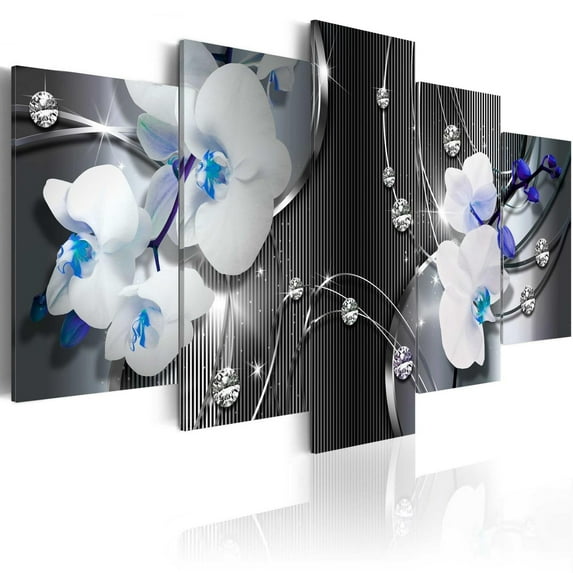 Tiptophomedecor Glamour Canvas Wall Art - Depths Of Imagination - Stretched & Framed Ready To Hang Art