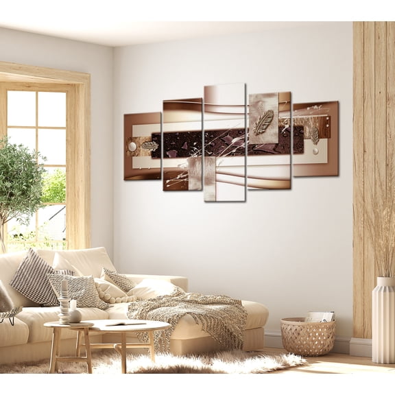 Tiptophomedecor Glamour Canvas Wall Art - Elegance Of Symmetry - Stretched & Framed Ready To Hang Art