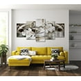 thumbnail image 1 of Glam Canvas Wall Art - Orchids In Waves - 5 Pieces, 1 of 5