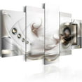 thumbnail image 1 of Tiptophomedecor Glamour Canvas Wall Art - Pearly Mist - Stretched & Framed Ready To Hang Art, 1 of 4