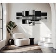 thumbnail image 1 of Tiptophomedecor Glam Canvas Wall Art - Modern Composition - 5 Pieces, 1 of 7