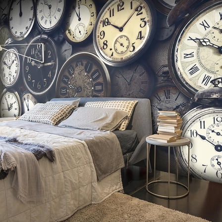 Tiptophomedecor Hobby Wallpaper Wall Mural - Chronometers