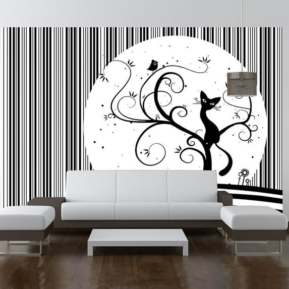 Tiptophomedecor Kids Wallpaper Wall Mural - Cat's Melody 01