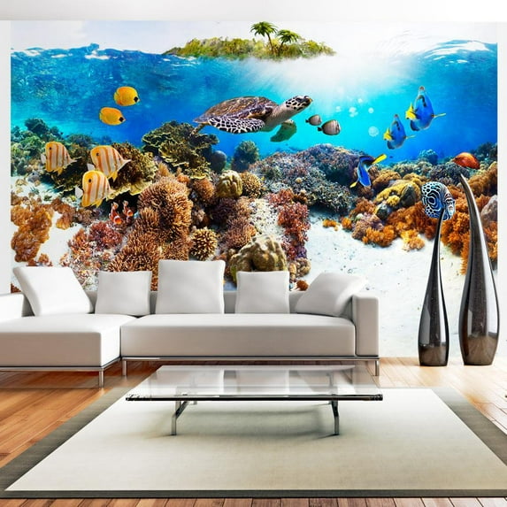 Tiptophomedecor Landscape Wallpaper Wall Mural - Cay