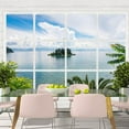 thumbnail image 1 of Tiptophomedecor Landscape Wallpaper Wall Mural - Desert Island, 1 of 4