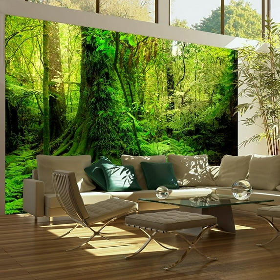 Tiptophomedecor Landscape Wallpaper Wall Mural - Jungle