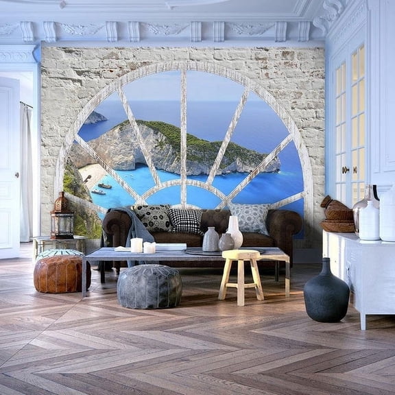 Tiptophomedecor Landscape Wallpaper Wall Mural - Look At The Island Of Dreams