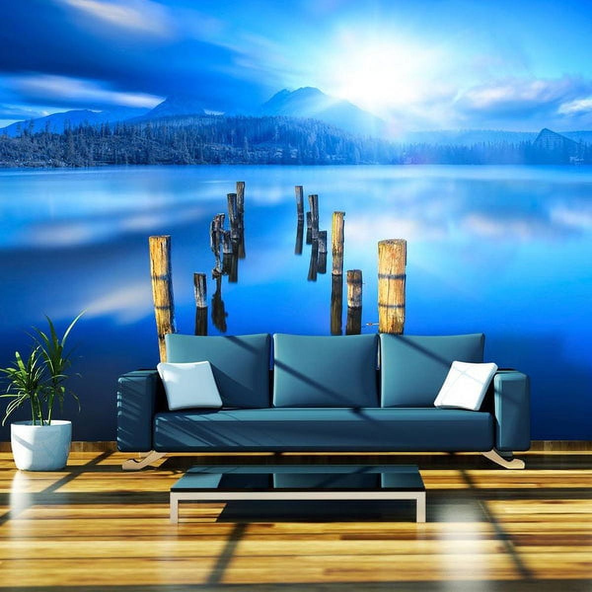 Tiptophomedecor Landscape Wallpaper Wall Mural Moments Of Solitude