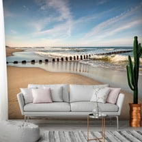 Tiptophomedecor Landscape Wallpaper Wall Mural - Sea Breeze