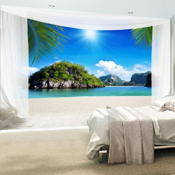 Tiptophomedecor Landscape Wallpaper Wall Mural - Summer Breeze