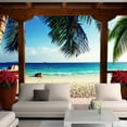thumbnail image 1 of Tiptophomedecor Landscape Wallpaper Wall Mural - Sunny Memories, 1 of 4