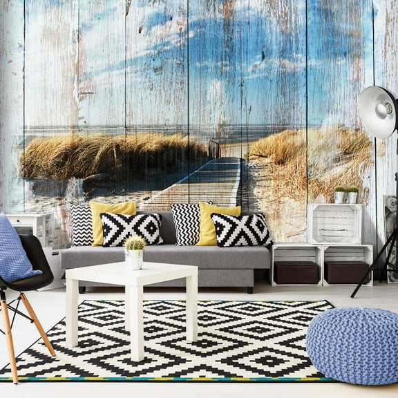 Tiptophomedecor Landscape Wallpaper Wall Mural - Unforgettable Summer