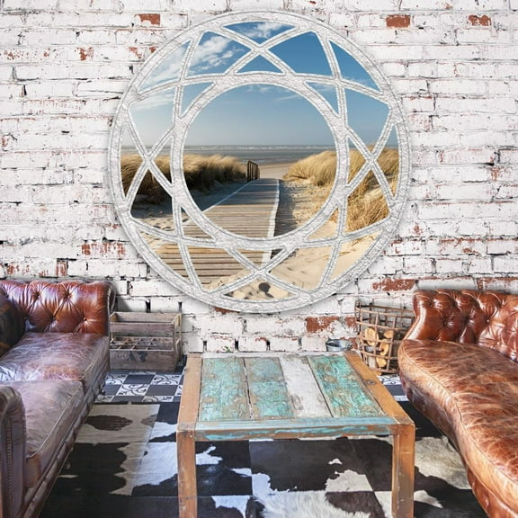 Tiptophomedecor Landscape Wallpaper Wall Mural - View Of The Beach