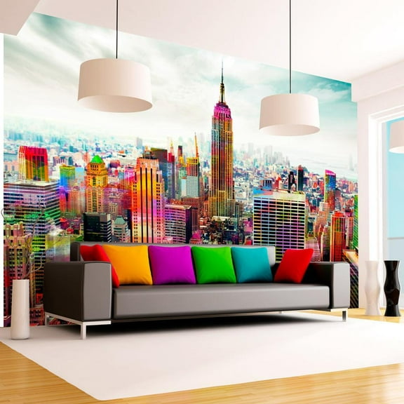 Tiptophomedecor New York Wallpaper Wall Mural - New York City 02