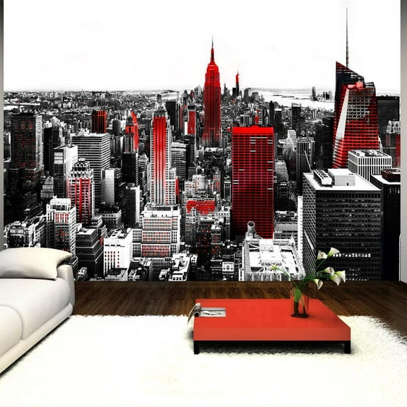 Tiptophomedecor New York Wallpaper Wall Mural - Sin City