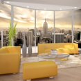 thumbnail image 1 of Tiptophomedecor New York Wallpaper Wall Mural - Sunny Morning In New York City, 1 of 4