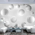 thumbnail image 1 of Tiptophomedecor Peel and Stick 3D Illusion Wallpaper Wall Mural - Balls - Removable Wall Decals, 1 of 3