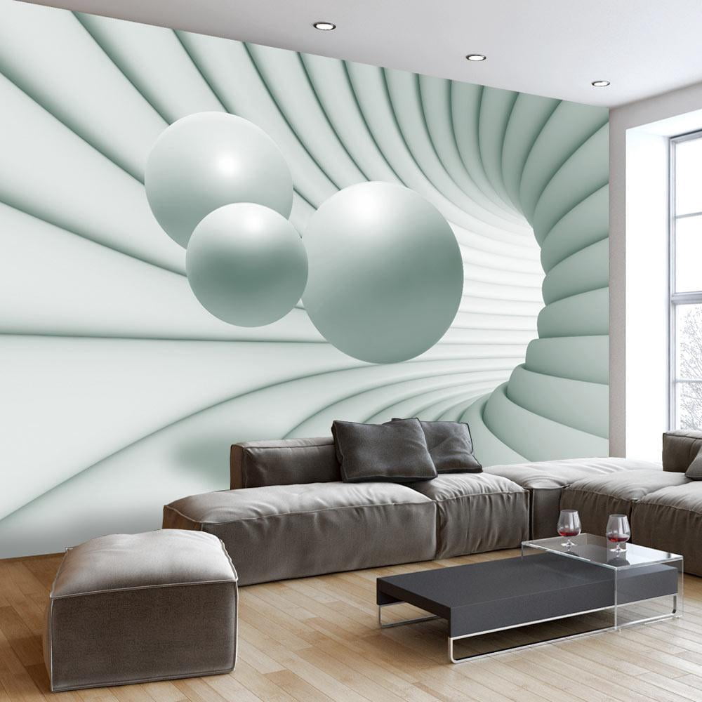 Tiptophomedecor Peel and Stick 3D Illusion Wallpaper Wall Mural - In ...