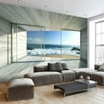 thumbnail image 1 of Tiptophomedecor Peel and Stick Beach Wallpaper Wall Mural - Dream Come True - Removable Wall Decals, 1 of 3