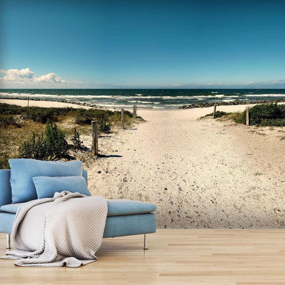Tiptophomedecor Peel and Stick Beach Wallpaper Wall Mural Whisper Of