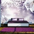 thumbnail image 1 of Tiptophomedecor Peel and Stick Floral Wallpaper Wall Mural - Lilies And Glitters- Removable Wall Decals, 1 of 3