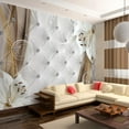 thumbnail image 1 of Tiptophomedecor Peel and Stick Floral Wallpaper Wall Mural - Morning Lilies - Removable Wall Decals, 1 of 3