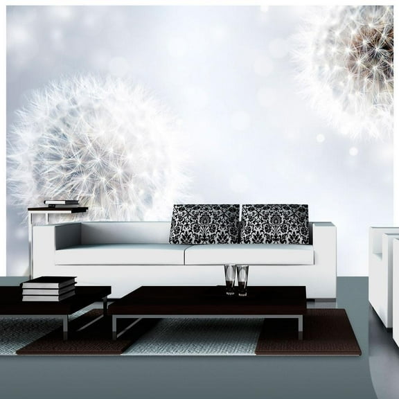 Tiptophomedecor Peel and Stick Floral Wallpaper Wall Mural - Unpredictable Moments - Removable Wall Decals