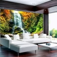thumbnail image 1 of Tiptophomedecor Peel and Stick Forest Wallpaper Wall Mural - Amazing Wonder Of Nature - Removable Wall Decals, 1 of 3