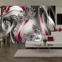 Tiptophomedecor Peel and Stick Glam Wallpaper Wall Mural - Stellar Ballet - Removable Wall Decals