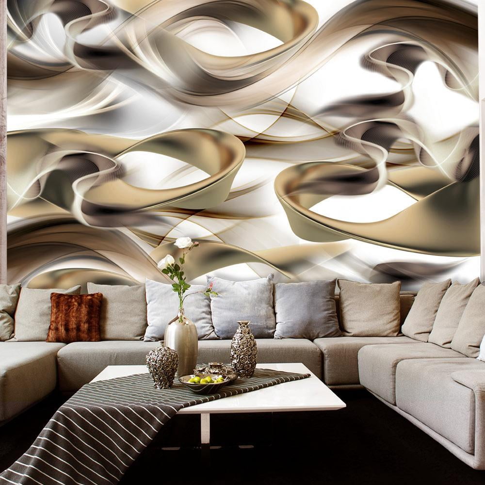 Tiptophomedecor Peel and Stick Glam Wallpaper Wall Mural - Twisted ...