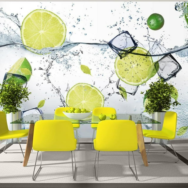 Tiptophomedecor Peel and Stick Kitchen Wallpaper Wall Mural