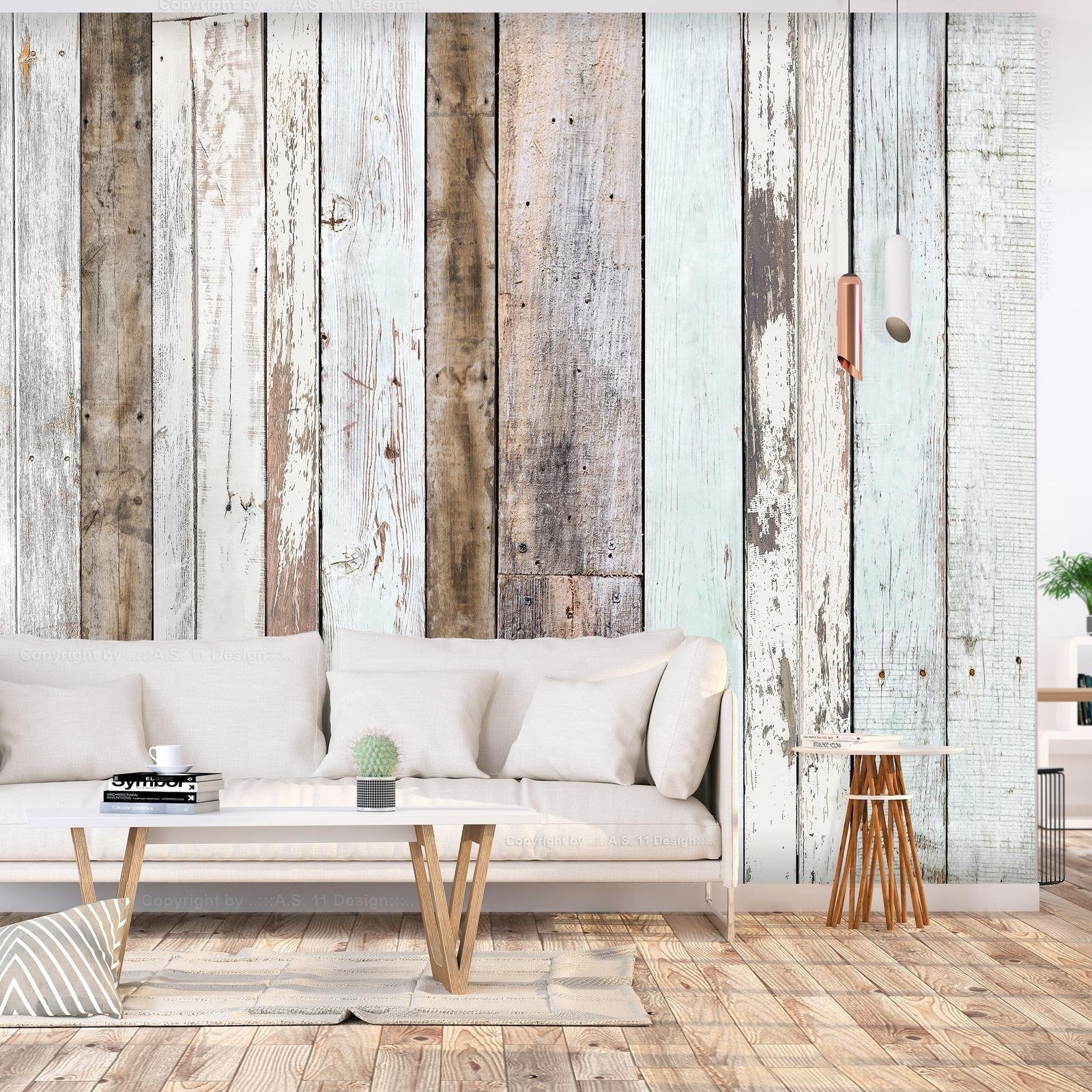 Tiptophomedecor Peel and Stick Wallpaper Wall Mural - Distressed Old ...