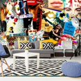 thumbnail image 1 of Tiptophomedecor Street Art Wall Mural XXL - Scraps Of Modernity, 1 of 3